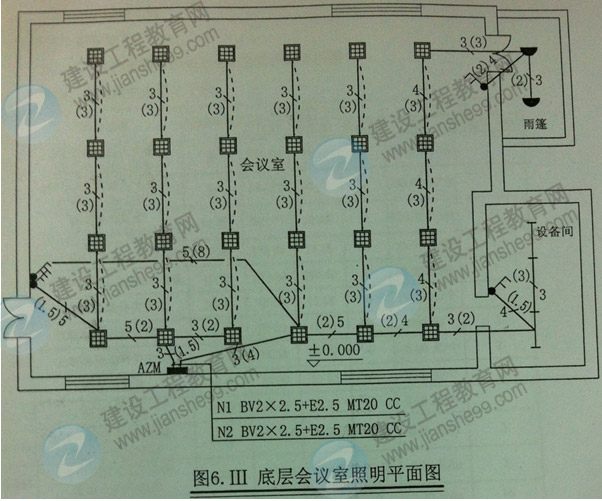 2013年造價(jià)工程師《案例分析》試題及答案解析第6題電氣和自動化控制工程