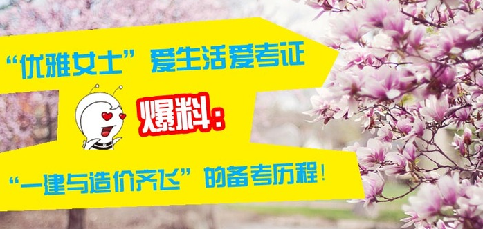 2016年造價(jià)工程師如何備考？你也可以成為萬(wàn)人矚目的優(yōu)雅姐