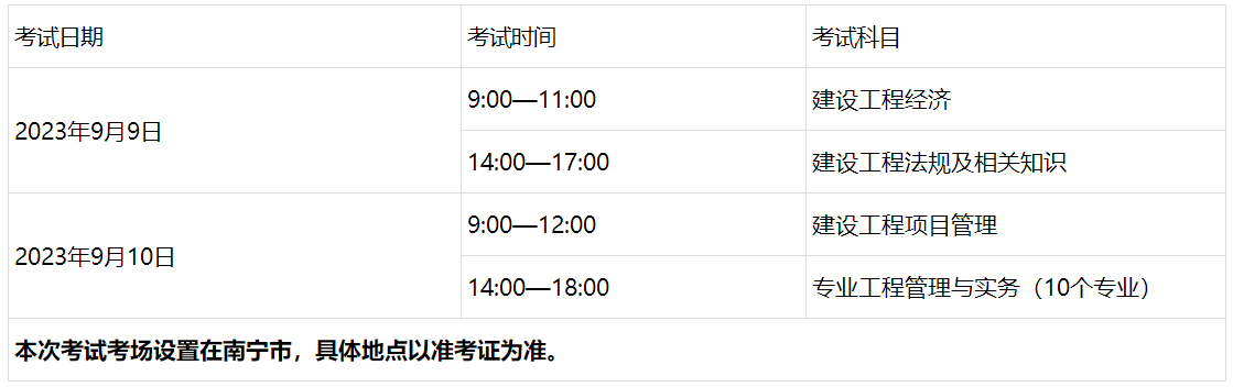 一、考試時(shí)間、科目及考場(chǎng)設(shè)置